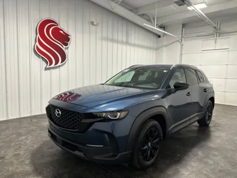 Blue 2025 Mazda CX-50 2.5 S Preferred Package for sale in Evansville, IN