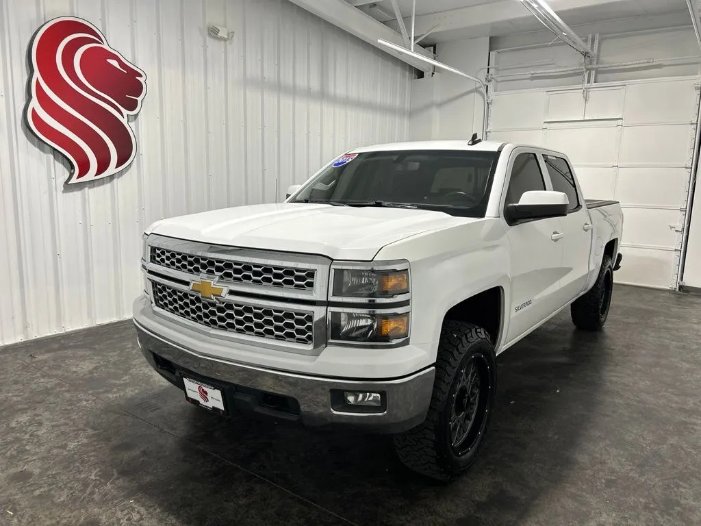 White 2015 Chevrolet Silverado 1500 LT for sale in Evansville, IN
