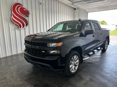 Black 2020 Chevrolet Silverado 1500 Custom for sale in Evansville, IN
