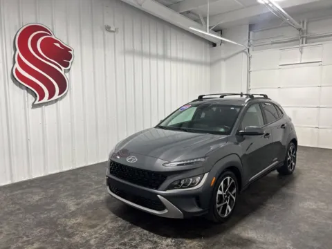Gray 2023 Hyundai Kona Limited for sale in Evansville, IN