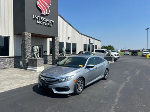 Silver 2017 Honda Civic EX for sale in Evansville, IN