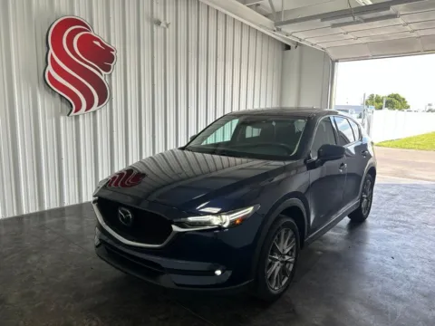 Blue 2021 Mazda CX-5 Grand Touring for sale in Evansville, IN