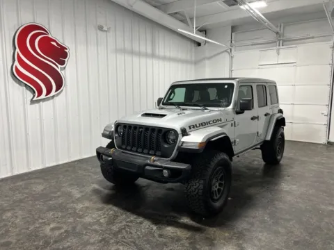 Silver 2023 Jeep Wrangler Rubicon 392 for sale in Evansville, IN