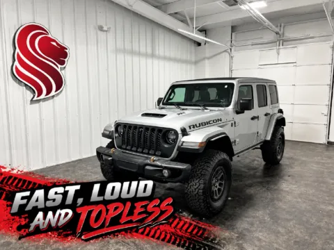 Silver 2023 Jeep Wrangler Rubicon 392 for sale in Evansville, IN