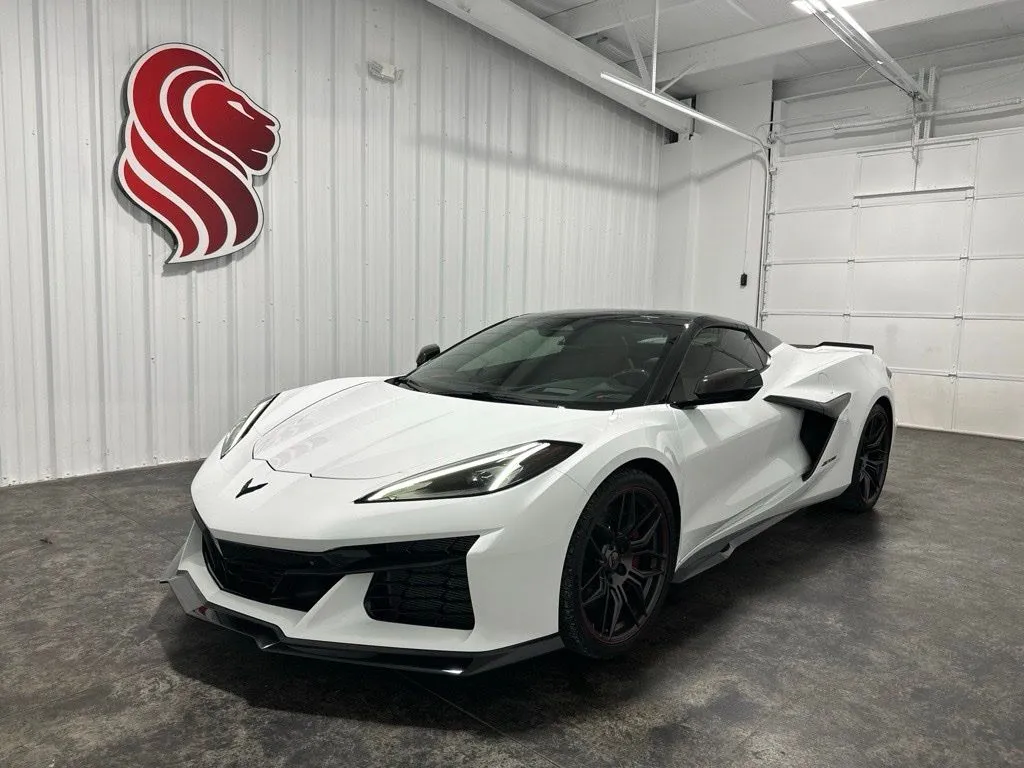 White 2025 Chevrolet Corvette Z06 for sale in Evansville, IN