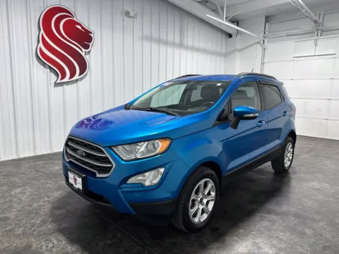 Blue 2020 Ford EcoSport SE for sale in Evansville, IN