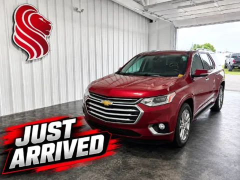 Red 2018 Chevrolet Traverse High Country for sale in Evansville, IN