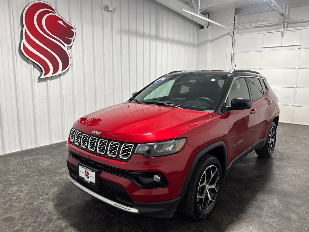 Red 2024 Jeep Compass Limited for sale in Evansville, IN