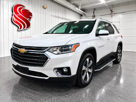 Blue 2021 Chevrolet Traverse LT Leather for sale in Evansville, IN