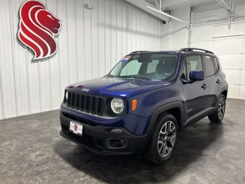 Blue 2016 Jeep Renegade Latitude for sale in Evansville, IN