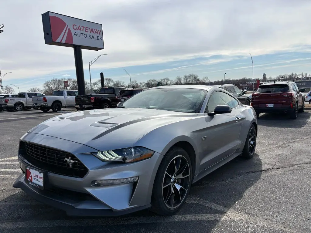 Silver 2020 Ford Mustang EcoBoost Coupe 2D for sale in Omaha, NE