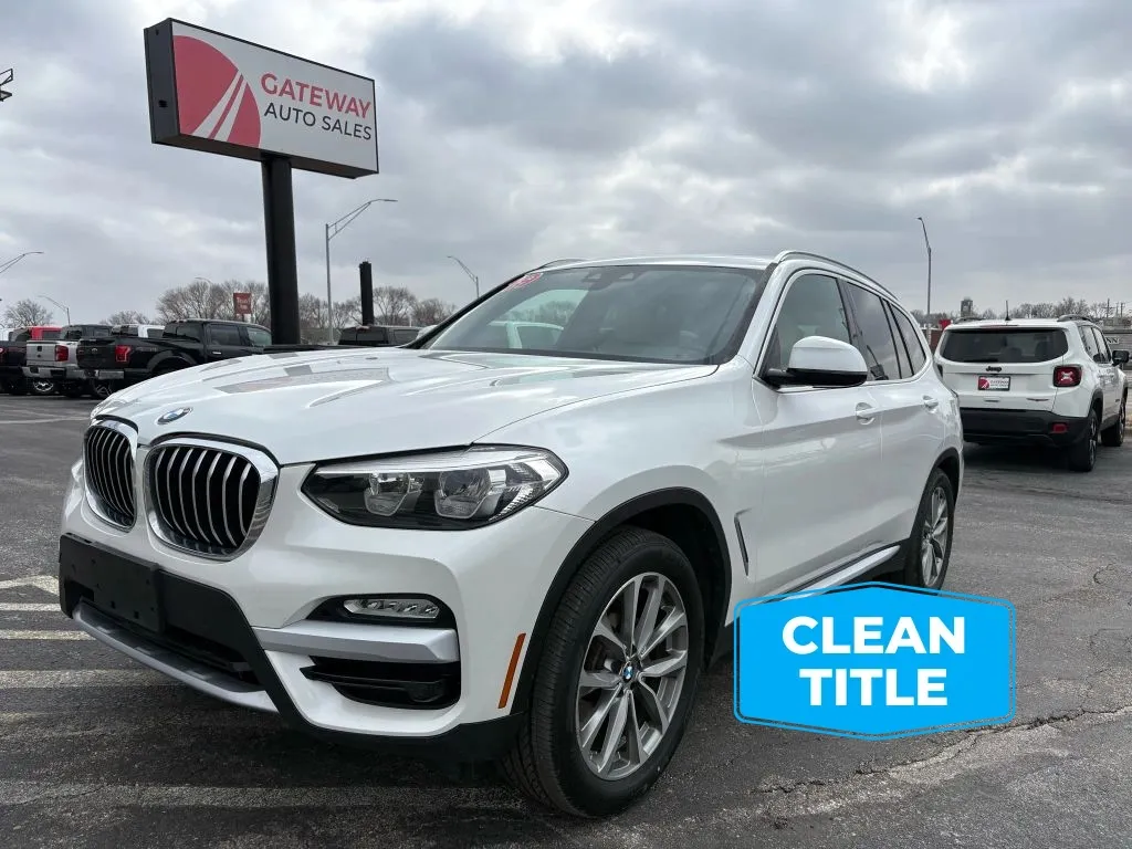 White 2019 BMW X3 xDrive30i Sport Utility 4D for sale in Omaha, NE