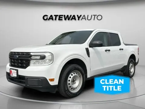 White 2022 Ford Maverick XL SuperCrew Pickup 4D 4 1/2 ft for sale in Omaha, NE