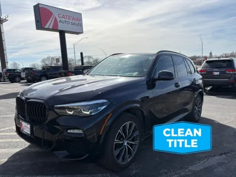 Blue 2021 BMW X5 xDrive40i Sport Utility 4D for sale in Omaha, NE