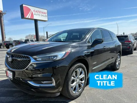 Black 2019 Buick Enclave Avenir Sport Utility 4D for sale in Omaha, NE