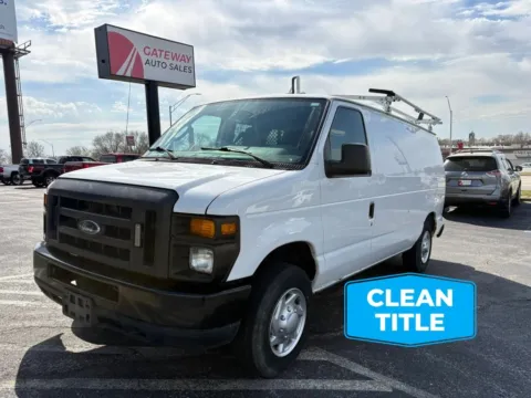 White 2013 Ford E150 Cargo Van 3D for sale in Omaha, NE