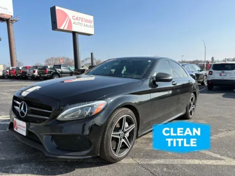 Black 2018 Mercedes-Benz C-Class C 300 4MATIC Sedan 4D for sale in Omaha, NE
