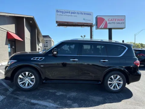 Photos of 2017 INFINITI QX80 Sport Utility 4D for sale in Omaha, NE at Gateway Auto Sales