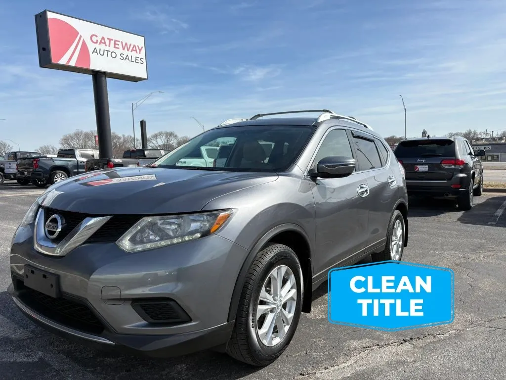 Gray 2016 Nissan Rogue SV Sport Utility 4D for sale in Omaha, NE