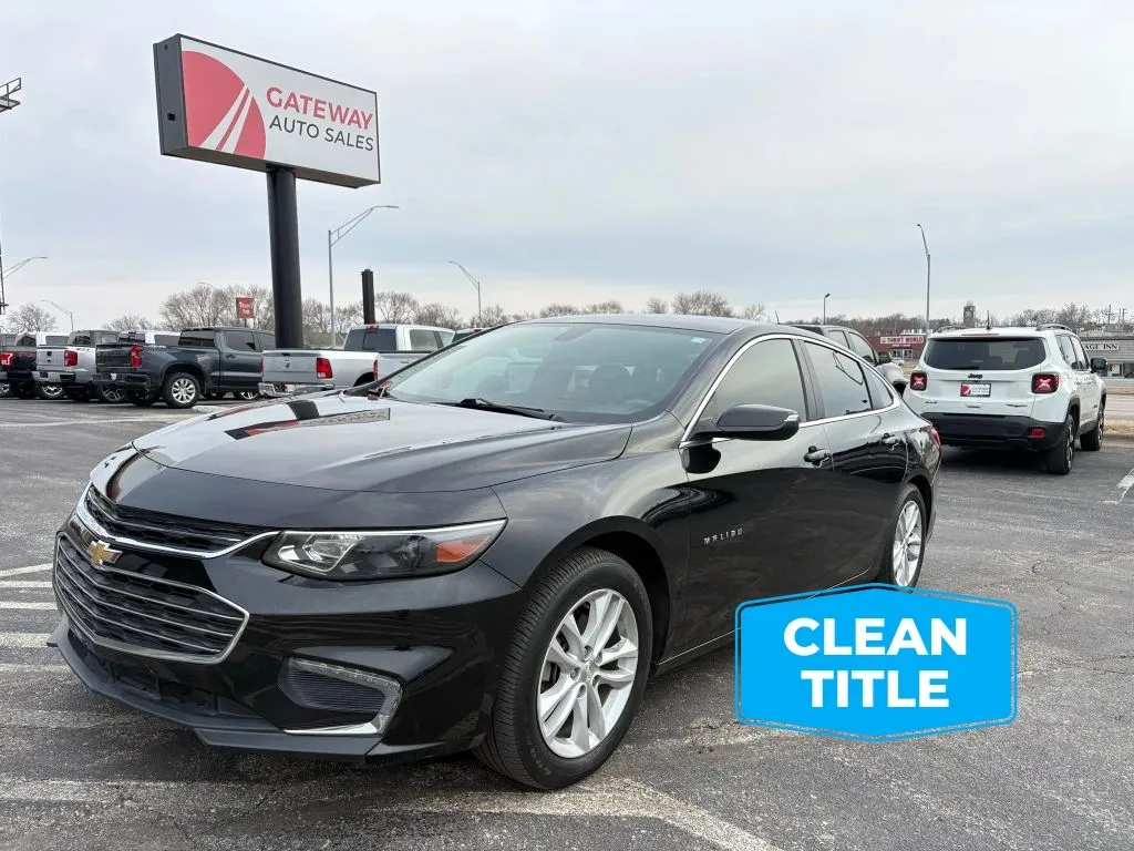 Black 2016 Chevrolet Malibu LT Sedan 4D for sale in Omaha, NE
