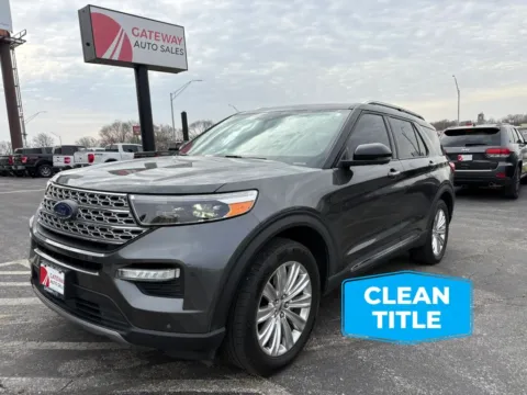 Gray 2020 Ford Explorer Limited Sport Utility 4D for sale in Omaha, NE