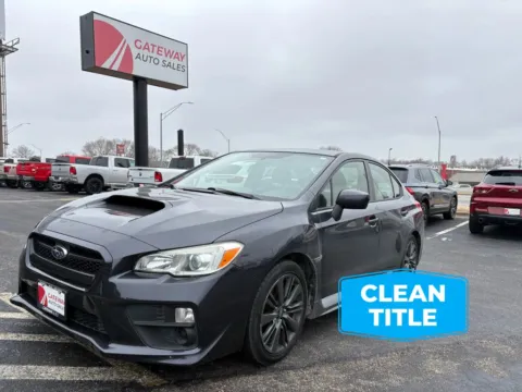 Gray 2015 Subaru WRX Sedan 4D for sale in Omaha, NE