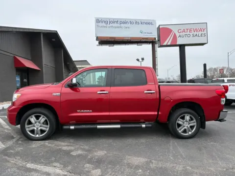 Photos of 2012 Toyota Tundra CrewMax Limited Pickup 4D 5 1/2 ft for sale in Omaha, NE at Gateway Auto Sales