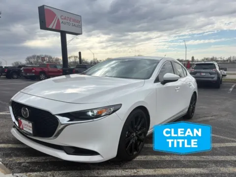 White 2019 MAZDA MAZDA3 Select Sedan 4D for sale in Omaha, NE