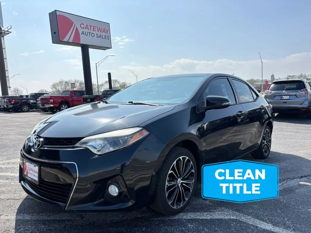 Black 2016 Toyota Corolla S Plus Sedan 4D for sale in Omaha, NE