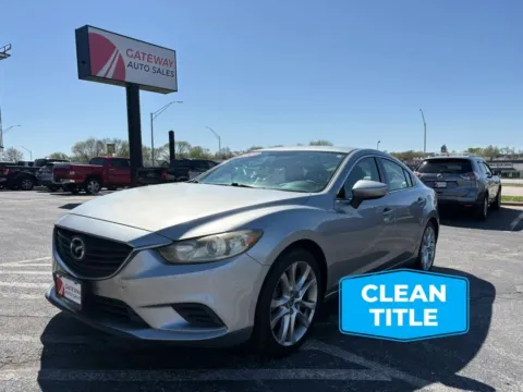 Silver 2014 MAZDA MAZDA6 i Touring Sedan 4D for sale in Omaha, NE