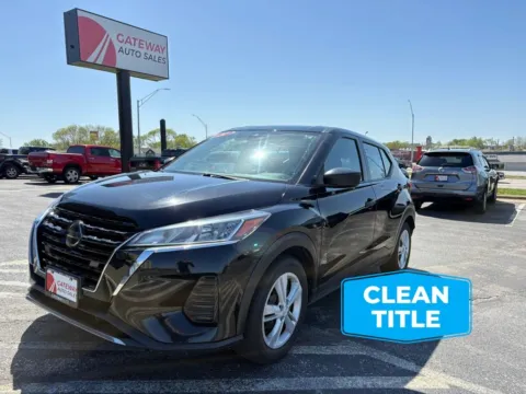 Black 2021 Nissan Kicks S Sport Utility 4D for sale in Omaha, NE