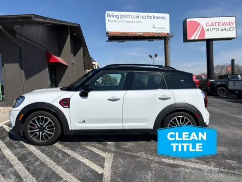 White 2019 MINI Countryman John Cooper Works ALL4 Hatchback 4D for sale in Omaha, NE