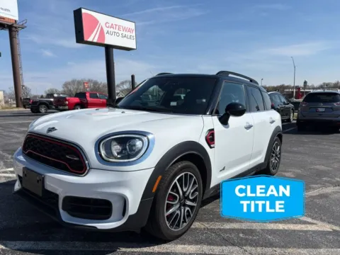 White 2019 MINI Countryman John Cooper Works ALL4 Hatchback 4D for sale in Omaha, NE