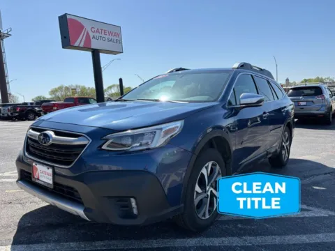 Blue 2021 Subaru Outback Touring Wagon 4D for sale in Omaha, NE