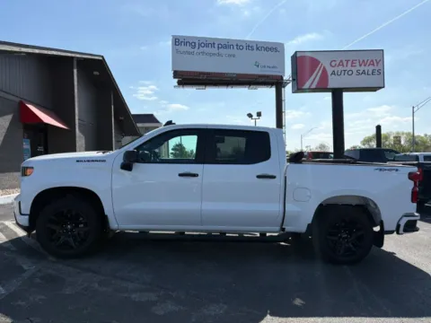 Photos of 2022 Chevrolet Silverado 1500 Limited Crew Cab Custom Pickup 4D 5 3/4 ft for sale in Omaha, NE at Gateway Auto Sales