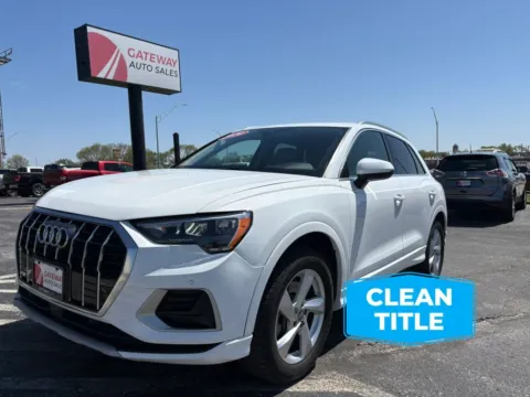 White 2020 Audi Q3 Premium Sport Utility 4D for sale in Omaha, NE