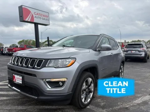 Silver 2019 Jeep Compass Limited Sport Utility 4D for sale in Omaha, NE