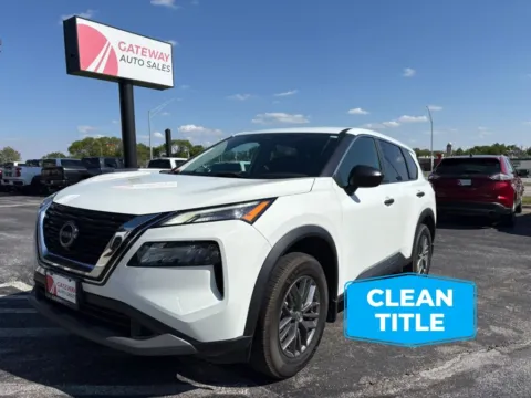 White 2022 Nissan Rogue S Sport Utility 4D for sale in Omaha, NE