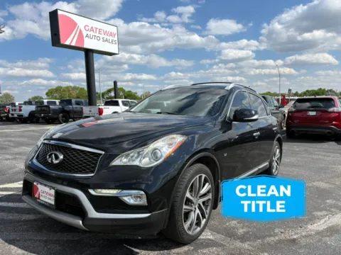 Black 2017 INFINITI QX50 Sport Utility 4D for sale in Omaha, NE