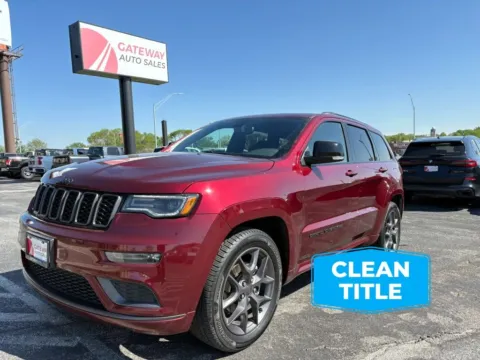 Red 2020 Jeep Grand Cherokee Limited X Sport Utility 4D for sale in Omaha, NE