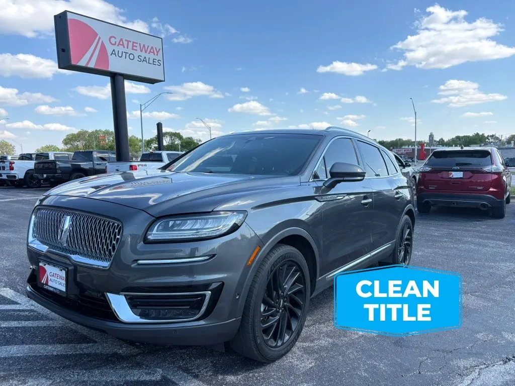 Gray 2020 Lincoln Nautilus Reserve Sport Utility 4D for sale in Omaha, NE
