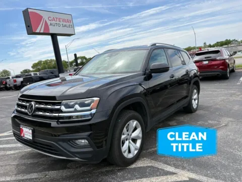 Black 2019 Volkswagen Atlas SE 4Motion w/Tech Pkg Sport Utility 4D for sale in Omaha, NE