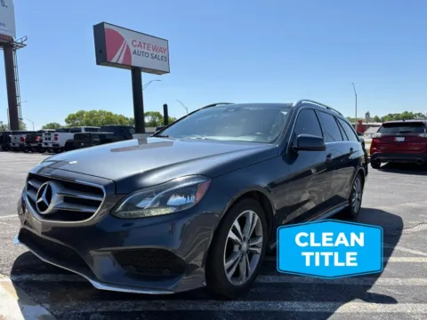 Gray 2014 Mercedes-Benz E-Class E 350 4MATIC Wagon 4D for sale in Omaha, NE