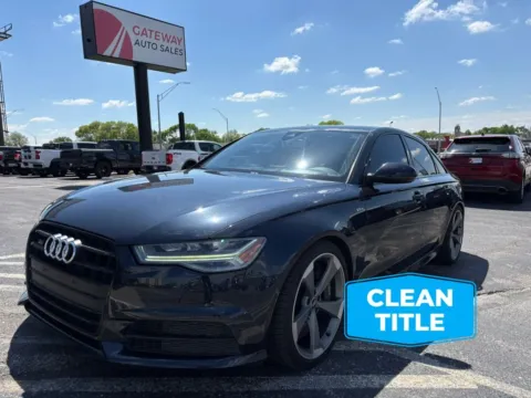 Gray 2016 Audi S6 Prestige Sedan 4D for sale in Omaha, NE