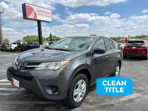 Gray 2013 Toyota RAV4 LE Sport Utility 4D for sale in Omaha, NE