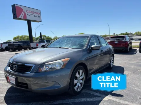 Gray 2008 Honda Accord EX-L Sedan 4D for sale in Omaha, NE