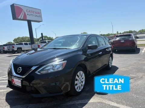 Black 2018 Nissan Sentra S Sedan 4D for sale in Omaha, NE