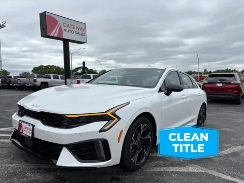 White 2025 Kia K5 GT-Line Sedan 4D for sale in Omaha, NE