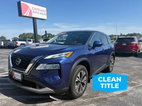 Blue 2023 Nissan Rogue SV (2023.5) Sport Utility 4D for sale in Omaha, NE