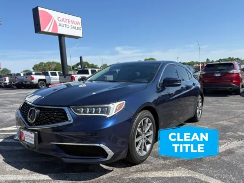 Blue 2018 Acura TLX 2.4 w/Technology Pkg Sedan 4D for sale in Omaha, NE